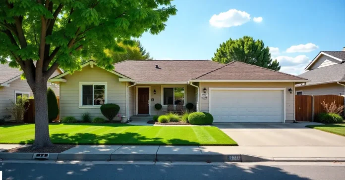 Residential home exterior at 2226 SE 11th Walla Walla WA in Southeast Walla Walla neighborhood with yard and trees