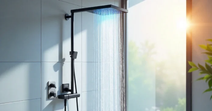 Berry0314 Shower Berry0314 Shower smart system with LED lights and filtered water for a refreshing daily experience.