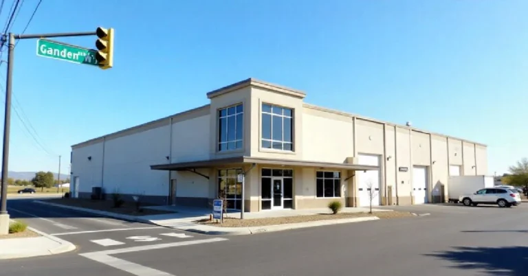 Commercial Property 929 Garden Hwy building exterior in Yuba City showing parking and accessibility features