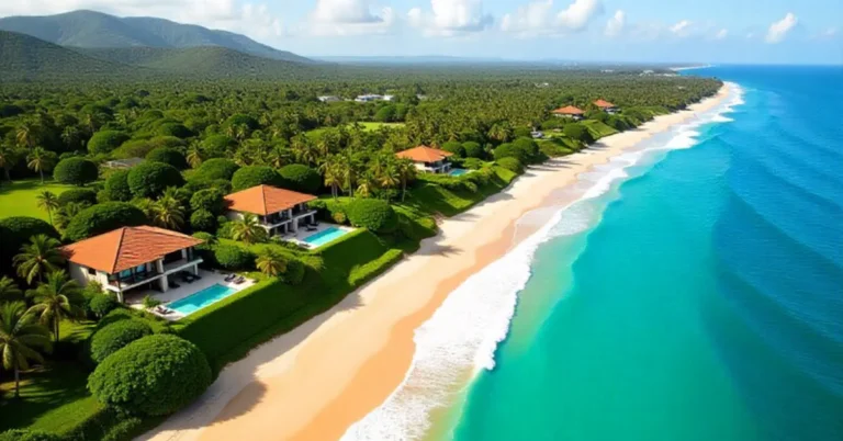 Costa Rica Real Estate Point1 beachfront luxury villas in Guanacaste with tropical forest and ocean views