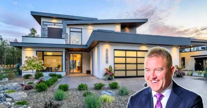Kirk Herbstreit House Kirk Herbstreit house exterior showcasing modern design and elegant architecture.
