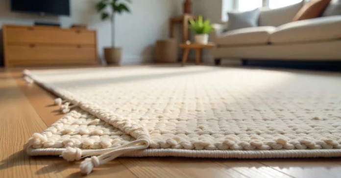 T.J. Maxx Rugs 5×7 Cozy living room styled with a T.J. Maxx Rugs 5×7 adding warmth, texture, and designer flair on a budget.