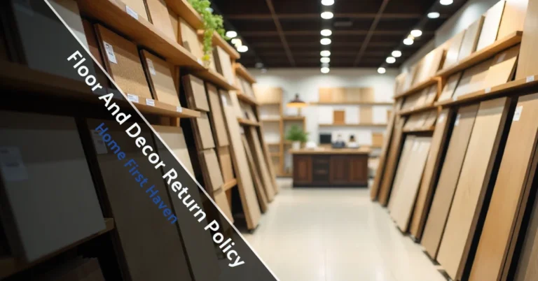 Customer returning tile at service desk as Floor And Decor Return Policy guides the process with clear steps and requirements.