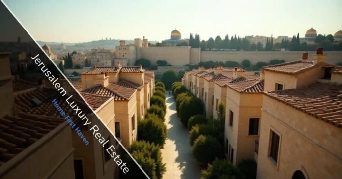 Jerusalem Luxury Real Estate Market Guide - Premium Neighborhoods and Investment Insights Jerusalem Luxury Real Estate properties in Talbiya neighborhood showing historic stone villas and tree-lined streets