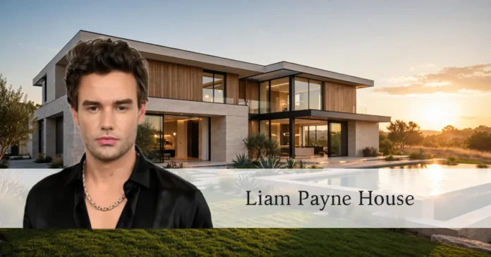 Liam Payne house exterior showing his luxury mansion collection
