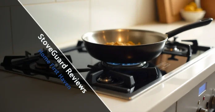 StoveGuard Reviews StoveGuard Reviews heat-resistant stove protector catching spills, keeping stovetop clean and scratch-free.