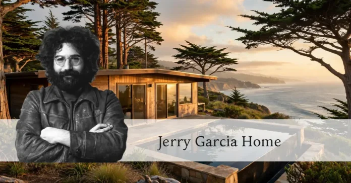 Jerry Garcia home in Stinson Beach, a coastal house with ocean views in Marin County, California