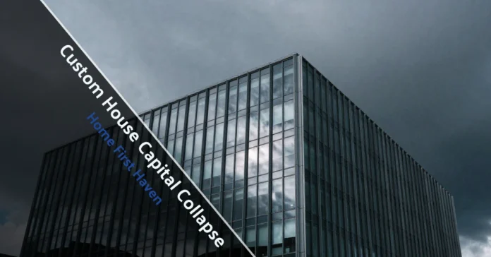 Chart showing investor losses during the Custom House Capital Collapse and the firm’s financial downfall.