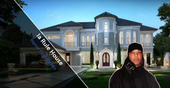 Ja Rule house exterior in Saddle River New Jersey luxury mansion