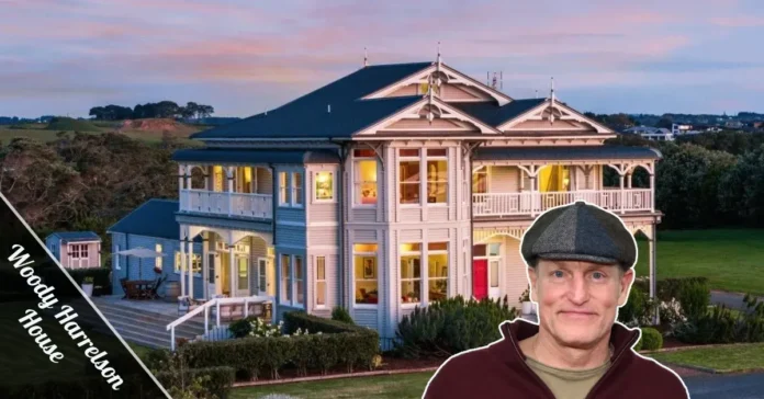 Woody Harrelson house Maui exterior with solar panels ocean views