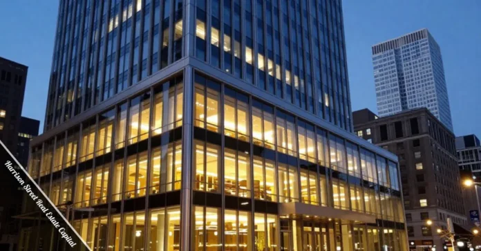 Harrison Street Real Estate Capital Chicago office building exterior showing alternative real estate investment firm headquarters