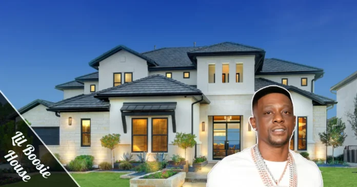 Lil Boosie House Georgia mein Batman Mansion, 26,000 sq ft luxury home with pools, lake aur private compound.
