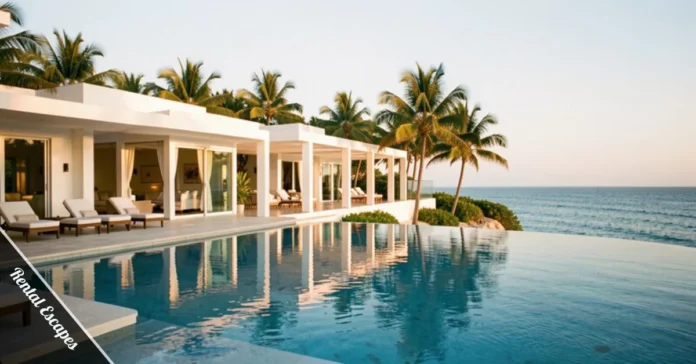Rental Escapes luxury villa with infinity pool and ocean views perfect for vacation rentals