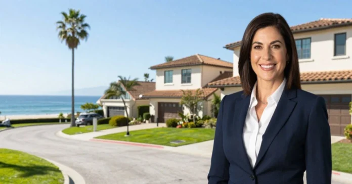 Professional real estate agents San Diego helping clients buy luxury homes with ocean views and palm trees
