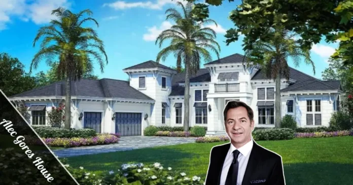 Alec Gores House exterior by Richard Landry. Classic French château style in guard-gated Beverly Park.