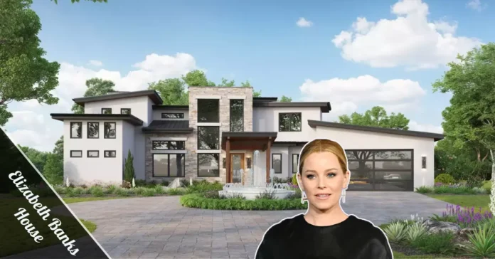 Elizabeth Banks House — $6.85M Sherman Oaks ranch estate with pool and stone terraces