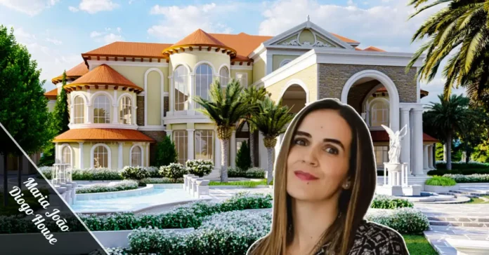 Maria João Diogo House exterior view — Ruben Amorim wife's £1.2M Cheshire mansion located in Alderley Edge, England.