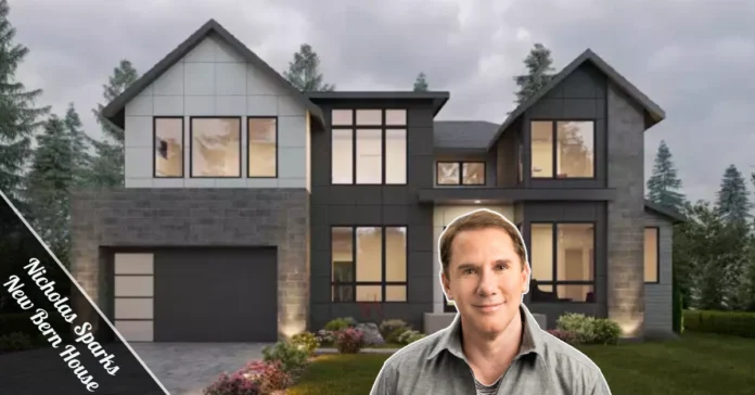 Nicholas Sparks New Bern House waterfront estate on Trent River North Carolina low country architecture