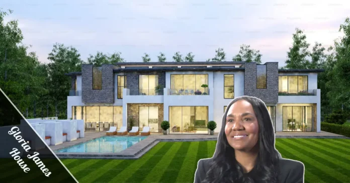 Gloria James house exterior view — luxury estate purchased after LeBron James' 2003 NBA Draft success