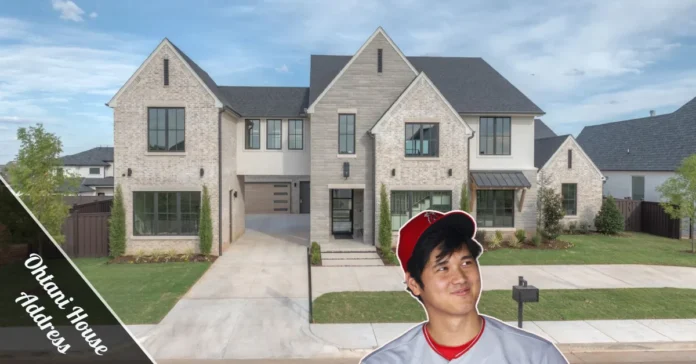 Ohtani house address location in La Cañada Flintridge California luxury neighborhood