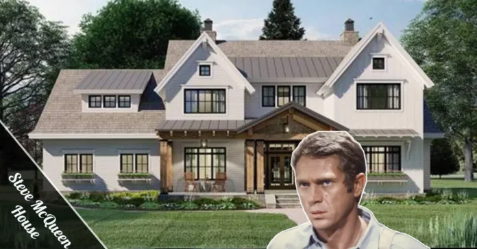 Steve McQueen House at 31516 Victoria Point Road, Malibu — oceanfront blufftop estate listed at $16.995 million in 2022.