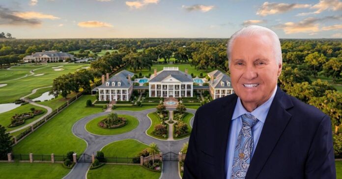 Jimmy Swaggart house — the 40-acre plantation-style estate in Baton Rouge, Louisiana