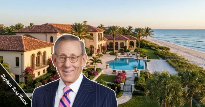 Stephen Ross House oceanfront mansion in Palm Beach Florida