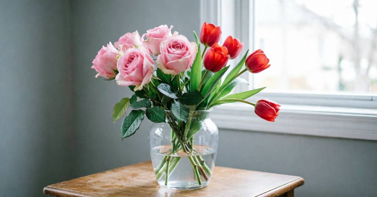 how to keep cut flowers fresh away from heat and sunlight