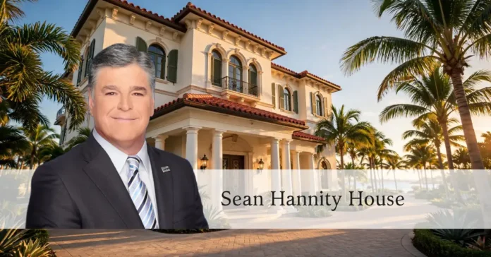 Sean Hannity's waterfront Manalapan, Florida mansion exterior view